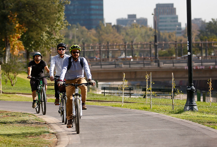 En 12 años Santiago duplicó los viajes en bicicleta